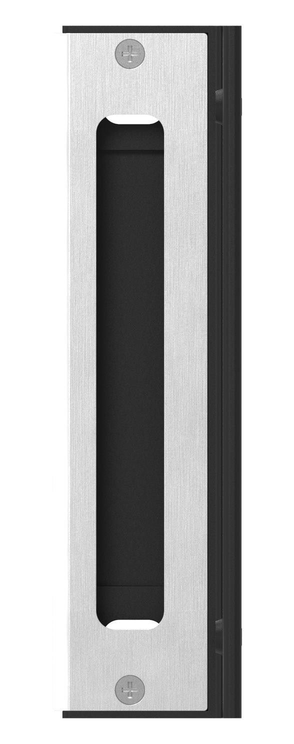 Anschlag für Gittertorschloss GTS 2, RAL 9005 schwarz