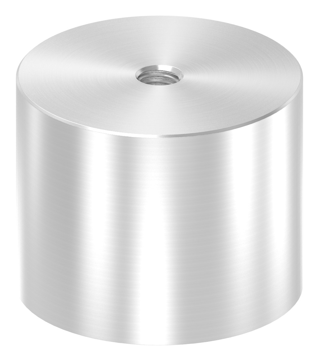 Unterteil für 62mm Glaspunkthalter, T: 50mm, mit M10, V2A