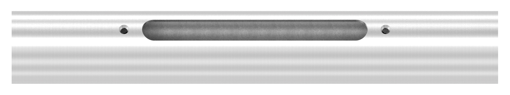 Edelstahlrohr 42,4x2,0mm für LED Module, V2A