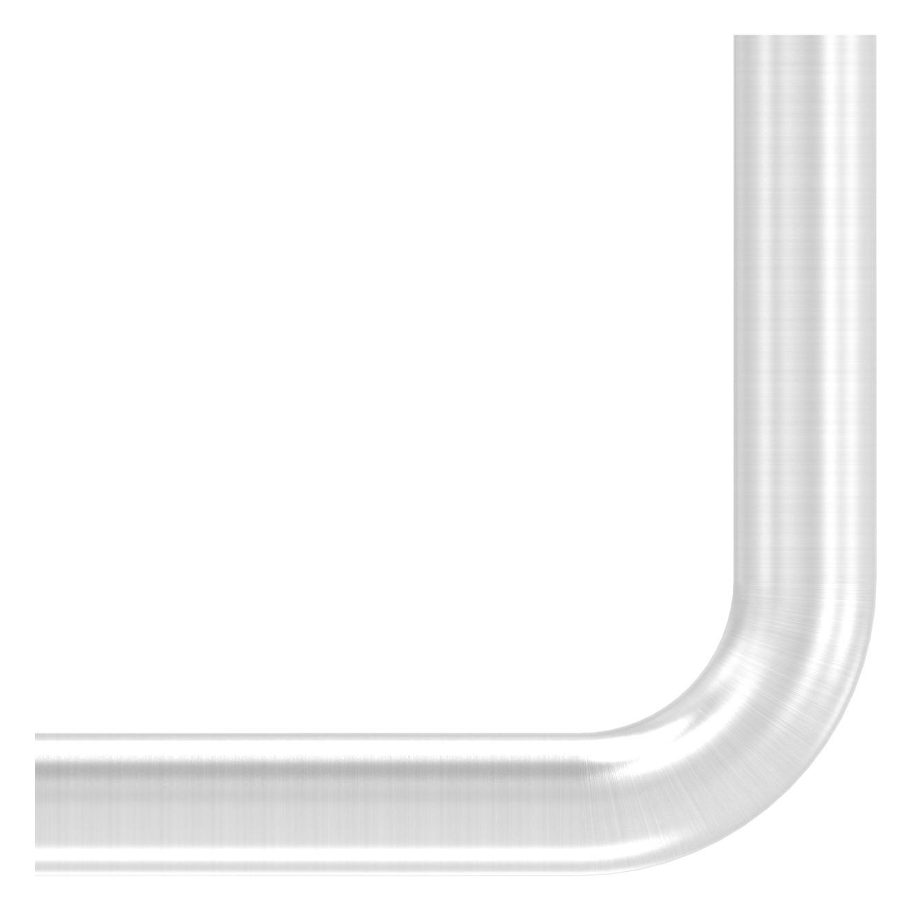 Bügel Ø 14mm, 90° gebogen, V2A