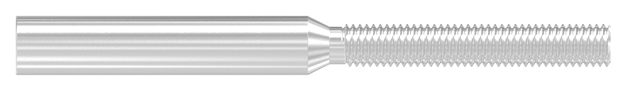 Gewindeterminal für Seil 8mm, V2A