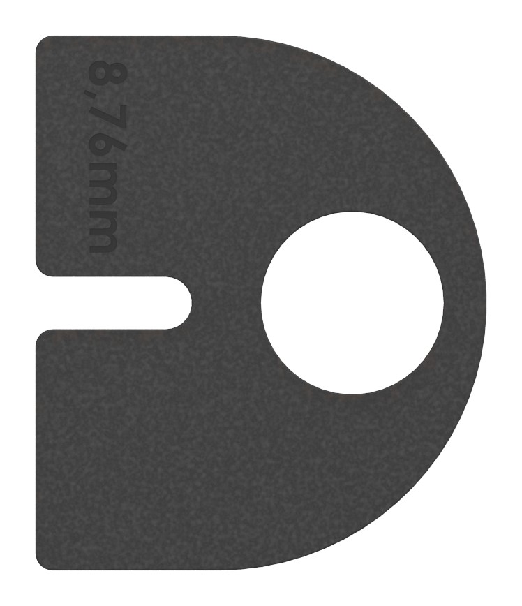Gummi für Mod. 30, VSG-Glas 8,76mm Gummi für Mod. 30, VSG-Glas 8,76mm