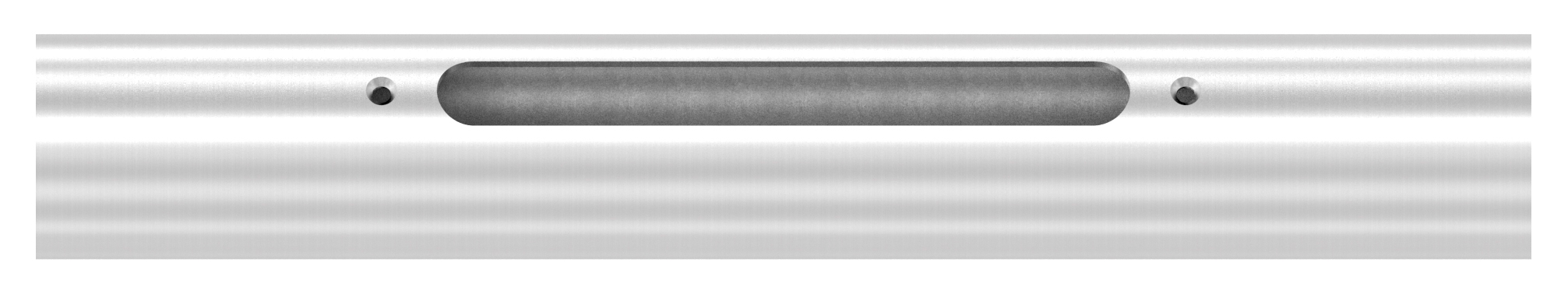 Edelstahlrohr 42,4x2,0mm für LED Module, V2A