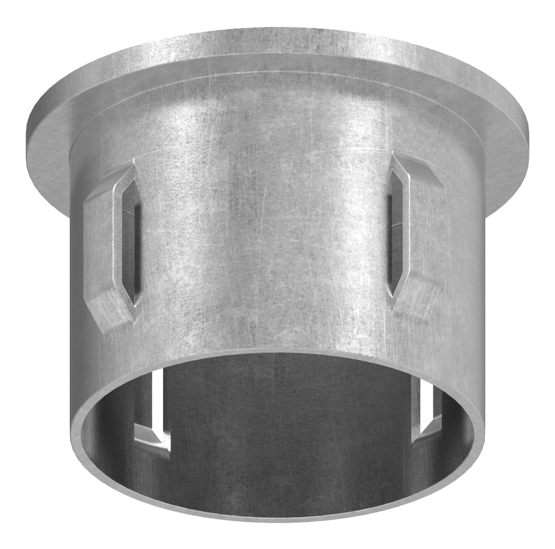Stahleinschlagkappe, für Rohr 42,4mm