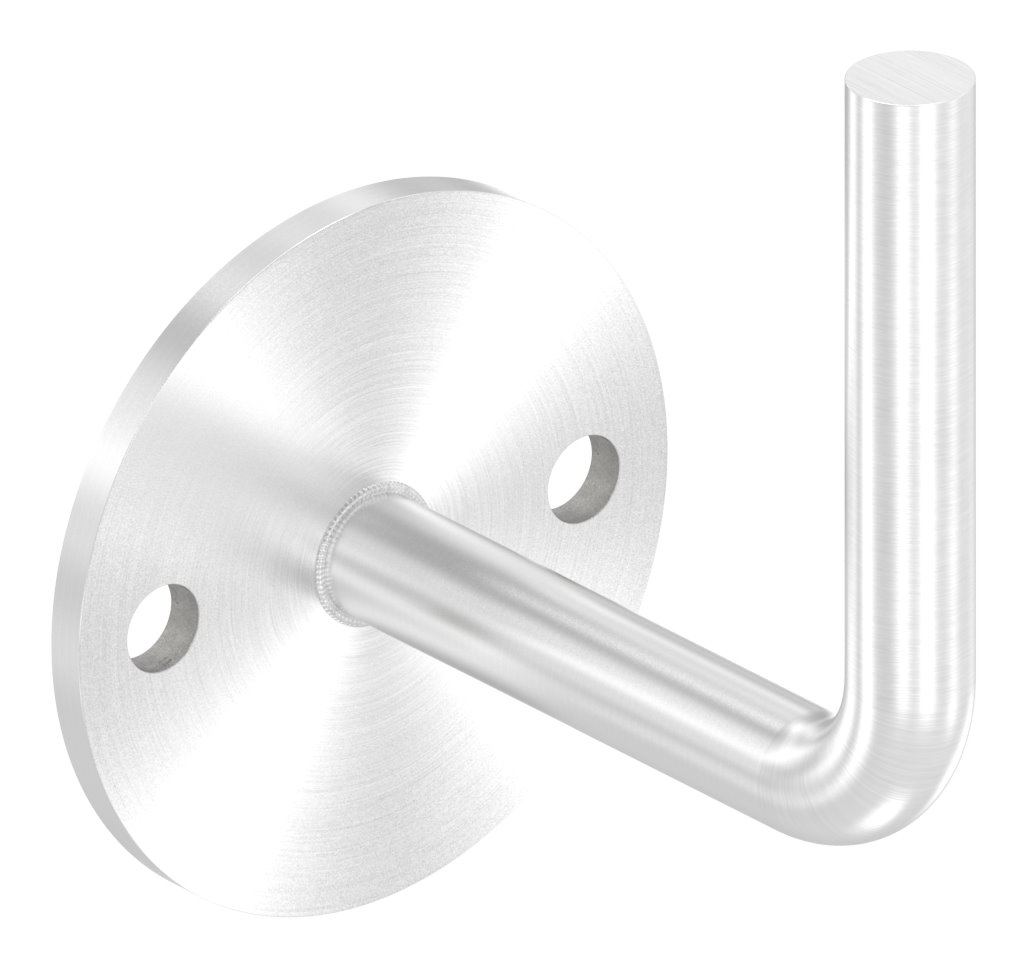 Handlaufhalter zum Anschweißen (Ronde und Bügel verschweißt), V4A