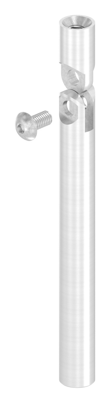 Stift Ø 12mm, L: 120mm, mit Innengewinde, V2A