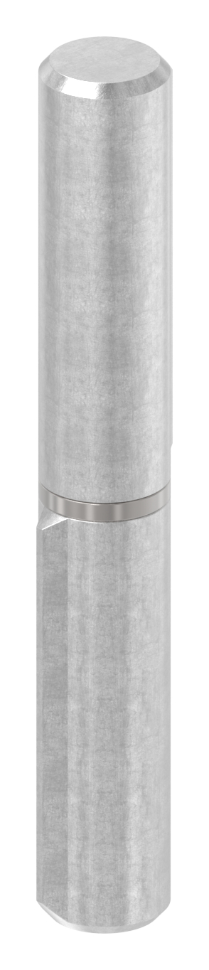 Anschweißband, L: 100mm, mit festem Stift, V2A