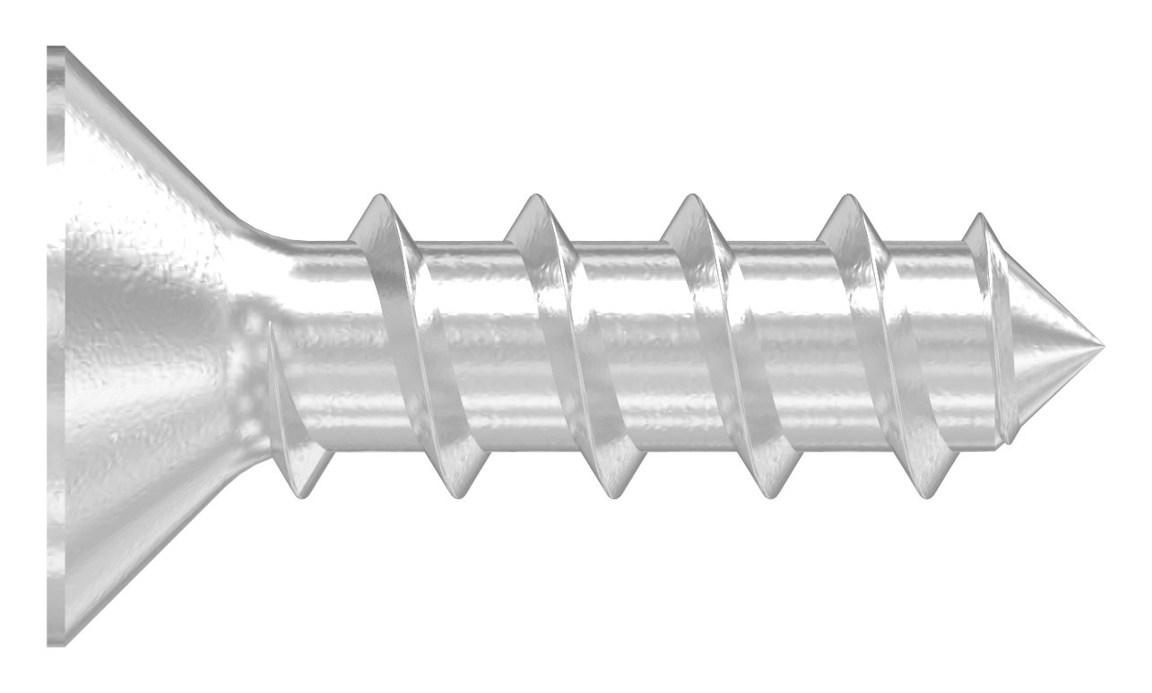 Senkkopf-Blechschraube 5,5x19, V2A, ISO 7050 Senkkopf-Blechschraube 5,5x19, V2A, ISO 7050