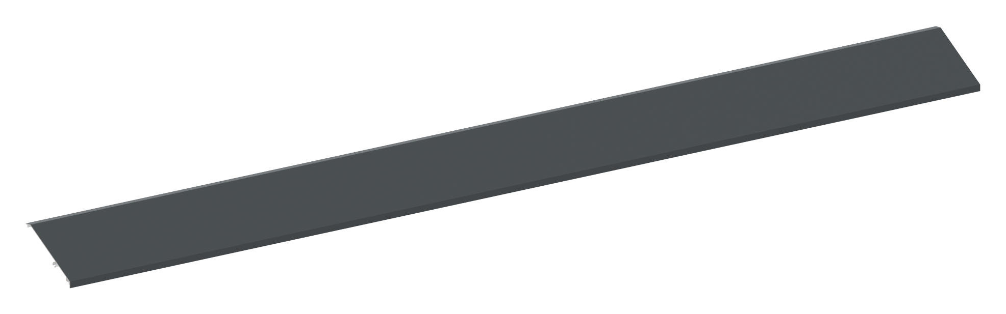 Design-Abdeckung für eleganza canopy, L: 1805mm, RAL7016 Design-Abdeckung für eleganza canopy, L: 1805mm, RAL7016
