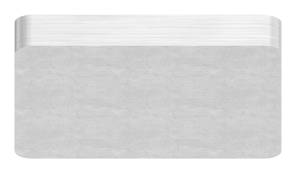 Platte zum Anschweißen für Rohr 30x30, V2A