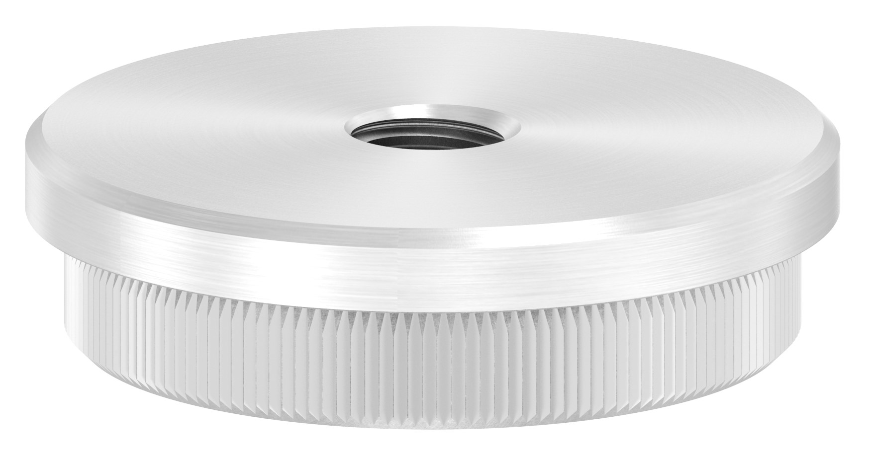 Rohrabschlussstopfen, für Rohr 48,3x2,5mm, V2A