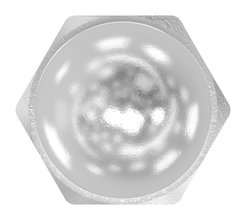 Sechskant-Hutmutter M5, DIN 1587, V2A