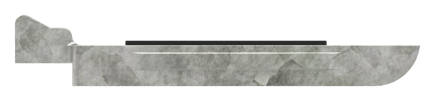 Sicherungsplatte für Mod. 35 , Zink roh Sicherungsplatte für Mod. 35 , Zink roh