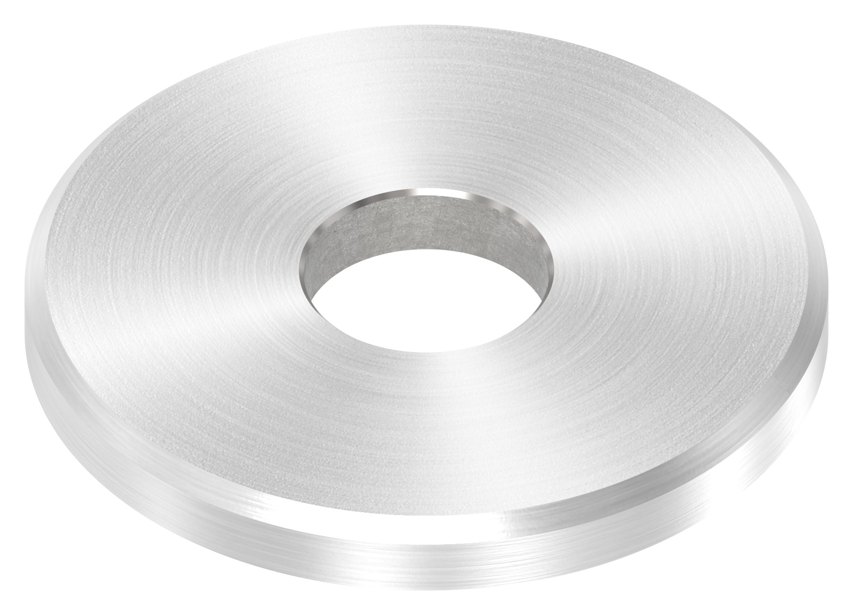 Ronde, Ø 40x4mm, mit Bohrung 12,2mm, V2A