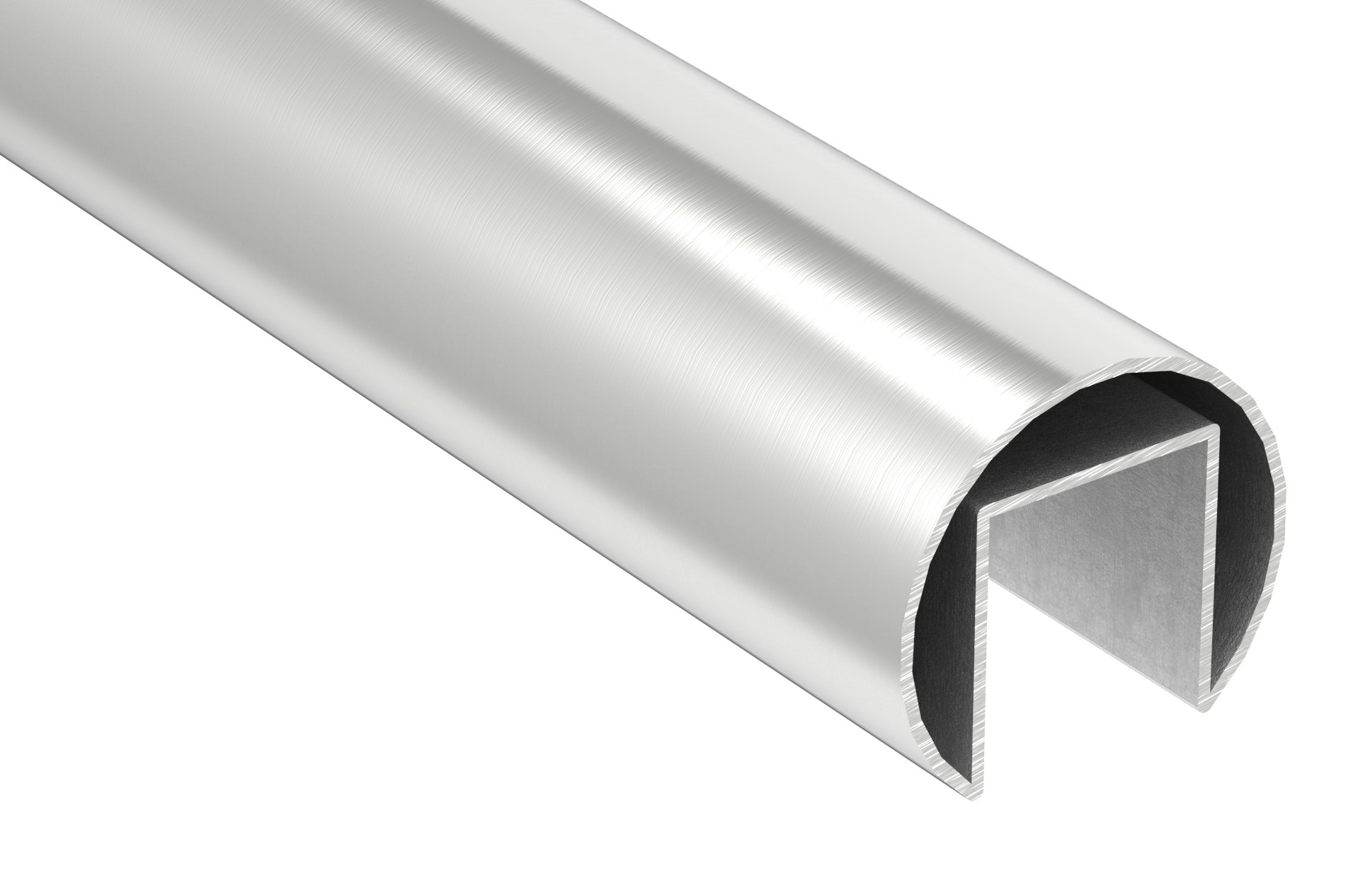 Nutrohr 48,3x1,5 mm, L: 6000mm, V2A Nutrohr 48,3x1,5 mm, L: 6000mm, V2A
