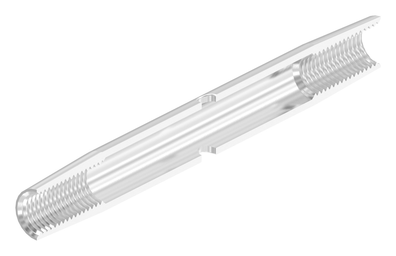 Wantenspanner mit Links- und Rechtsgewinde M8, V4A