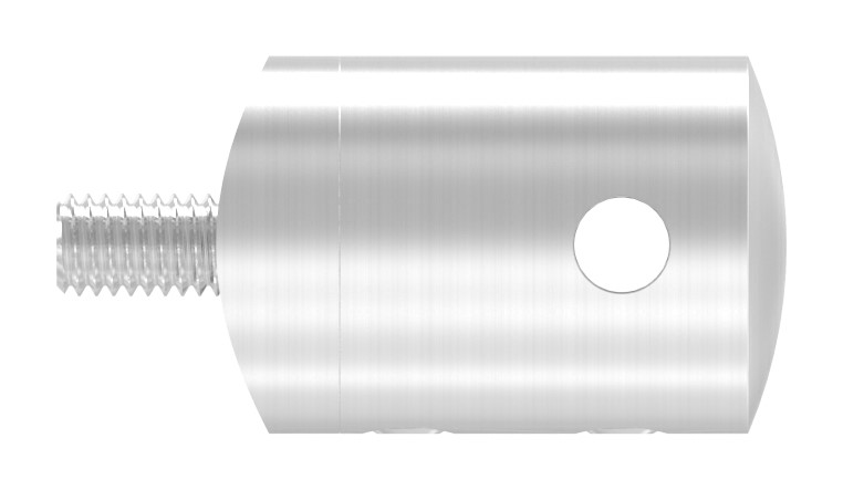 Seilhalter, für 4mm Seil, Anschluss: 42,4mm, V2A Seilhalter, für 4mm Seil, Anschluss: 42,4mm, V2A