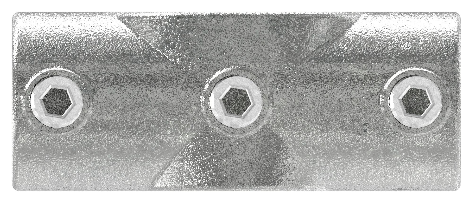 Kreuzstück, schräg, variabel, für Rohr Ø 42,4mm
