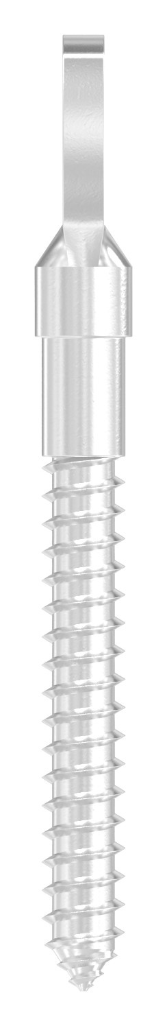 Augenschraube, mit Holzgewinde 6mm, V4A