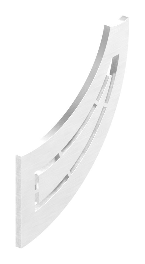 Handlaufschwert, 4mm stark, V2A