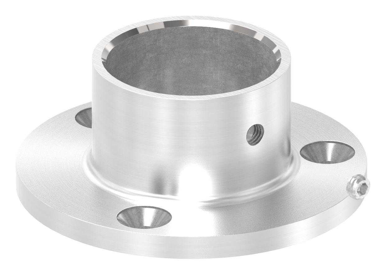 Wand- und Bodenanker, für Rohr 33,7mm, V2A