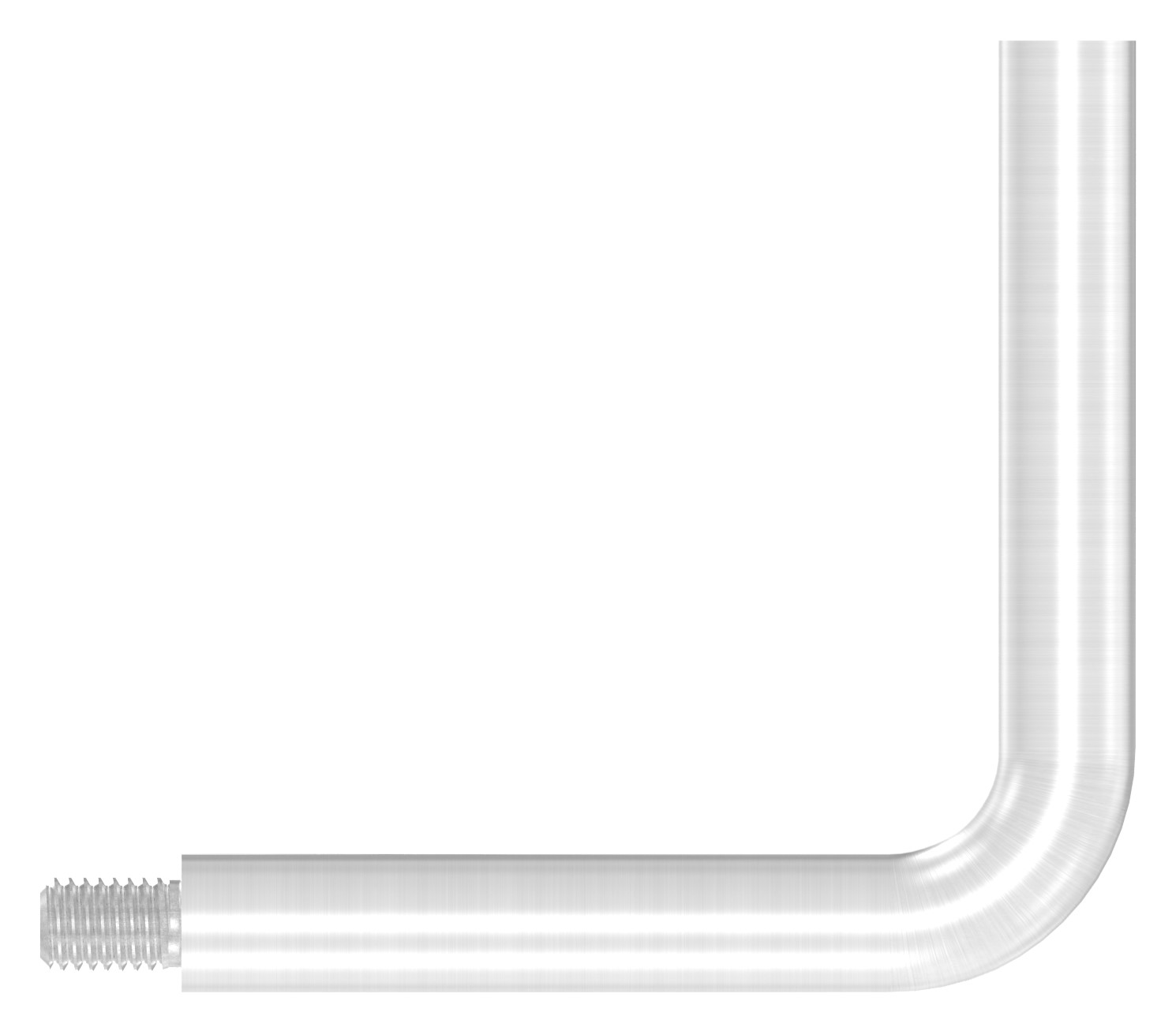 Bügel Ø 12mm, 90° gebogen, V2A