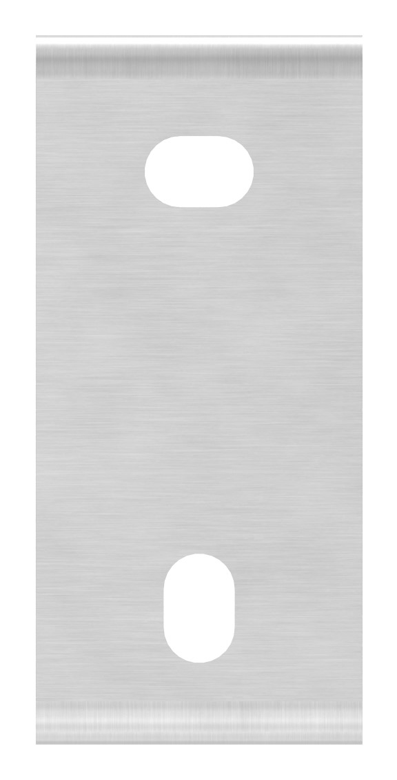 Wandbefestigung für Geländerpfosten 42,4mm, V2A