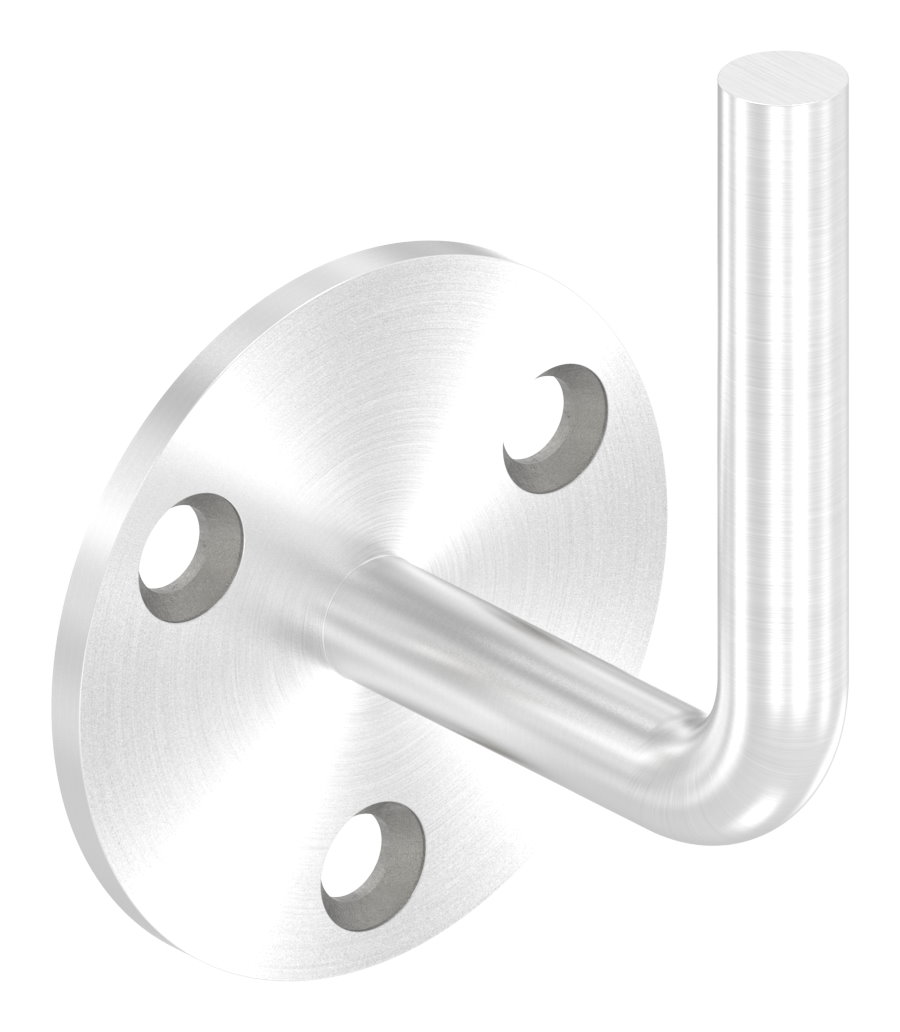 Handlaufhalter zum Anschweißen (Ronde und Bügel verschweißt), V2A