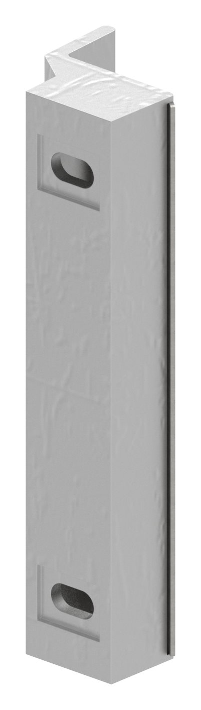 Anschlag für Gittertorschloss GTS 2, blank