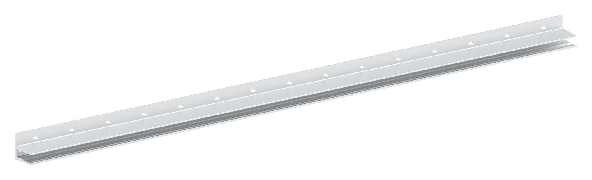 Vordachprofil eleganza canopy, L: 3000mm, roh Vordachprofil eleganza canopy, L: 3000mm, roh