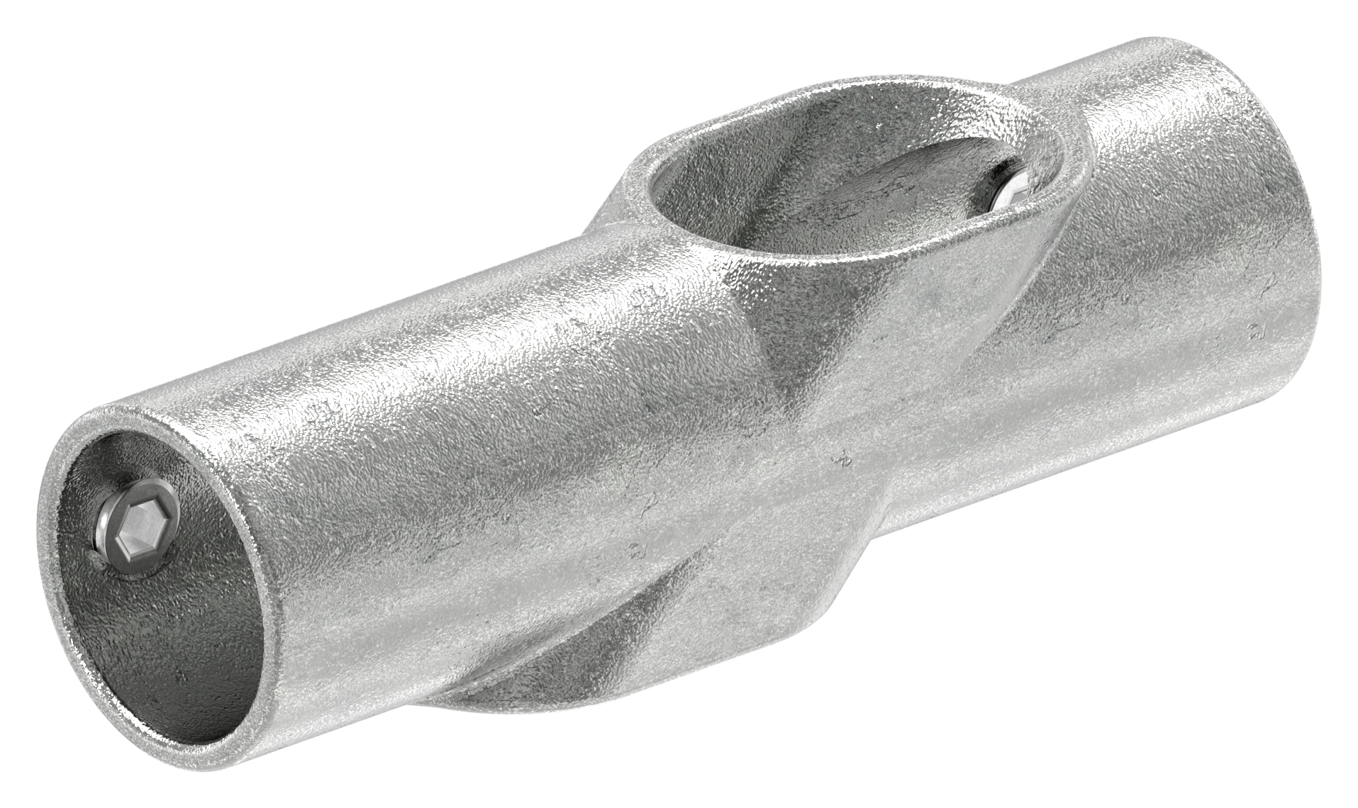 Kreuzstück, verstellbar 30 - 45°, für Rohr Ø 48,3mm