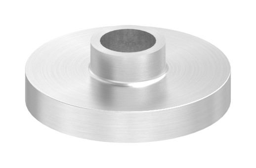 Unterteil Ø 30mm, mit Durchgangsbohrung , t: 5mm, V2A Unterteil Ø 30mm, mit Durchgangsbohrung , t: 5mm, V2A