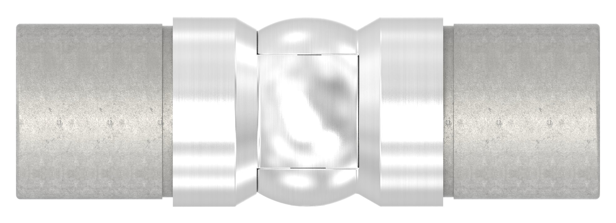 Gelenkverbinder für LED-Nutrohr 42,4mm, V2A