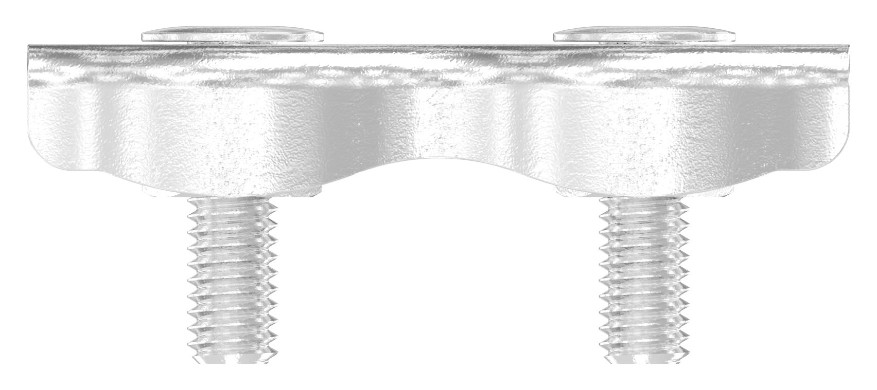 Duplexklemmen für Seil 3mm, V4A