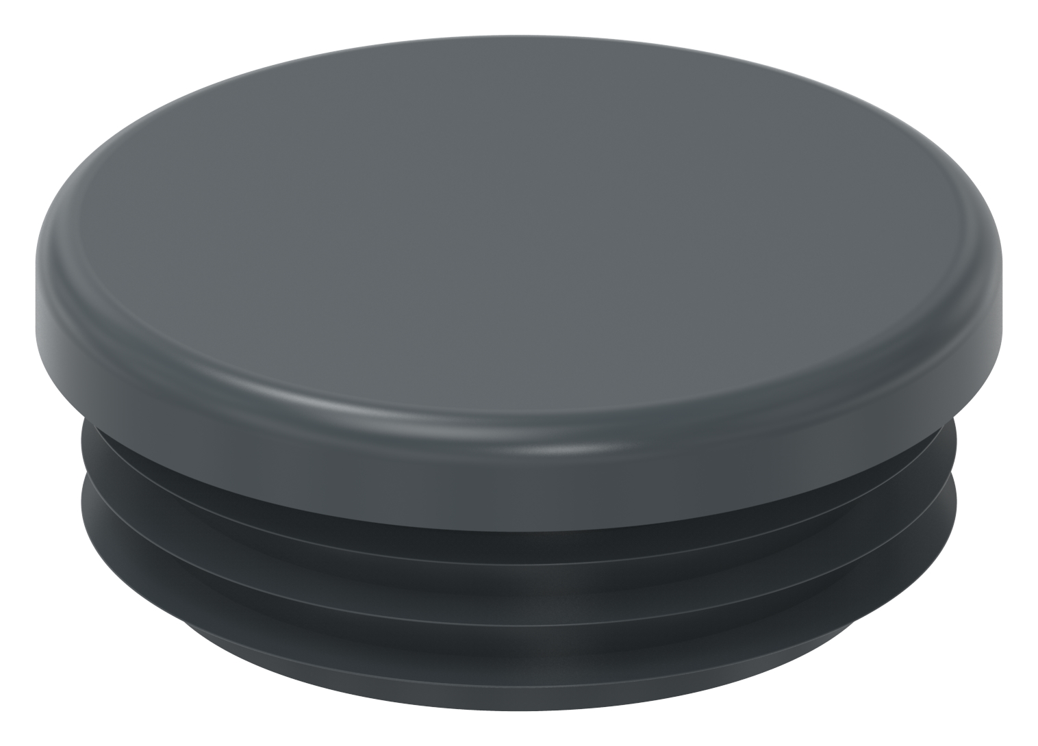 Kunststoffkappe für Rundrohr 42,4mm