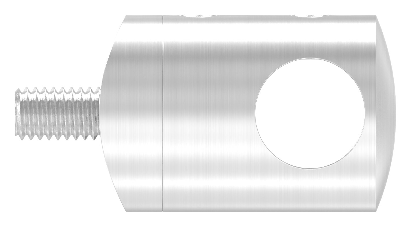 Querstabhalter für 42,4mm Rohr, 12,2mm Bohrung, V2A