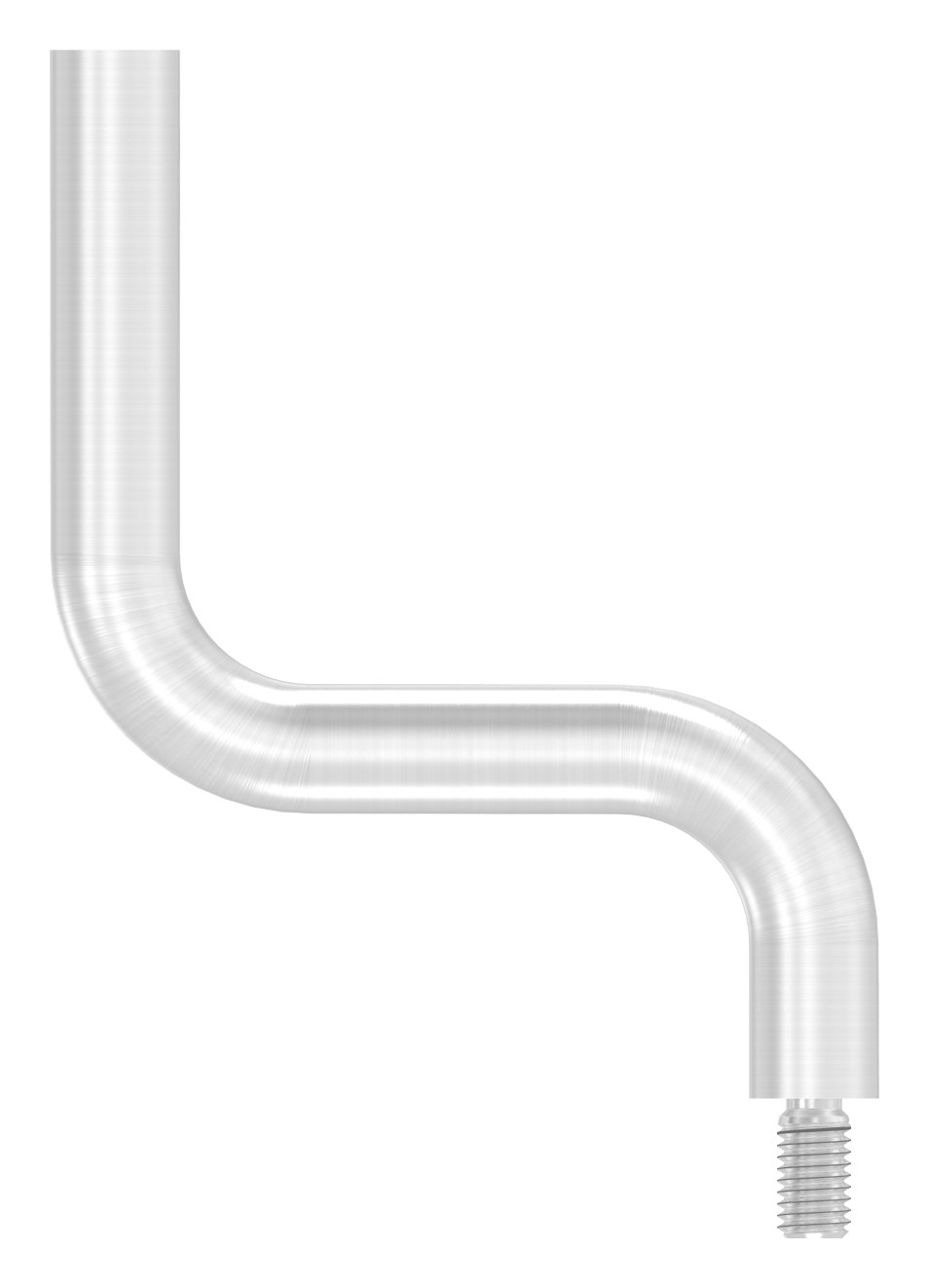 Bügel Ø 14mm, 2x 90° gebogen, V2A