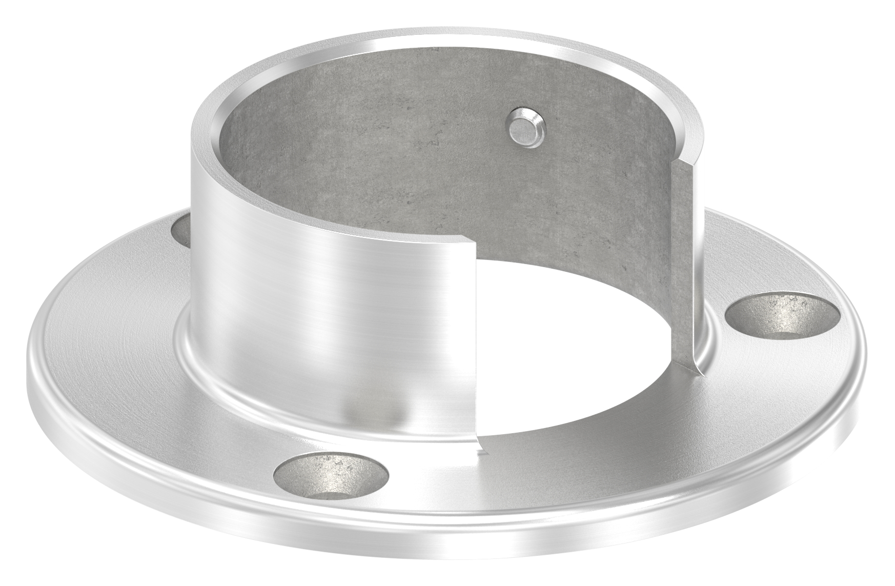 Wandbefestigung für Nutrohr 48,3mm, V2A Wandbefestigung für Nutrohr 48,3mm, V2A