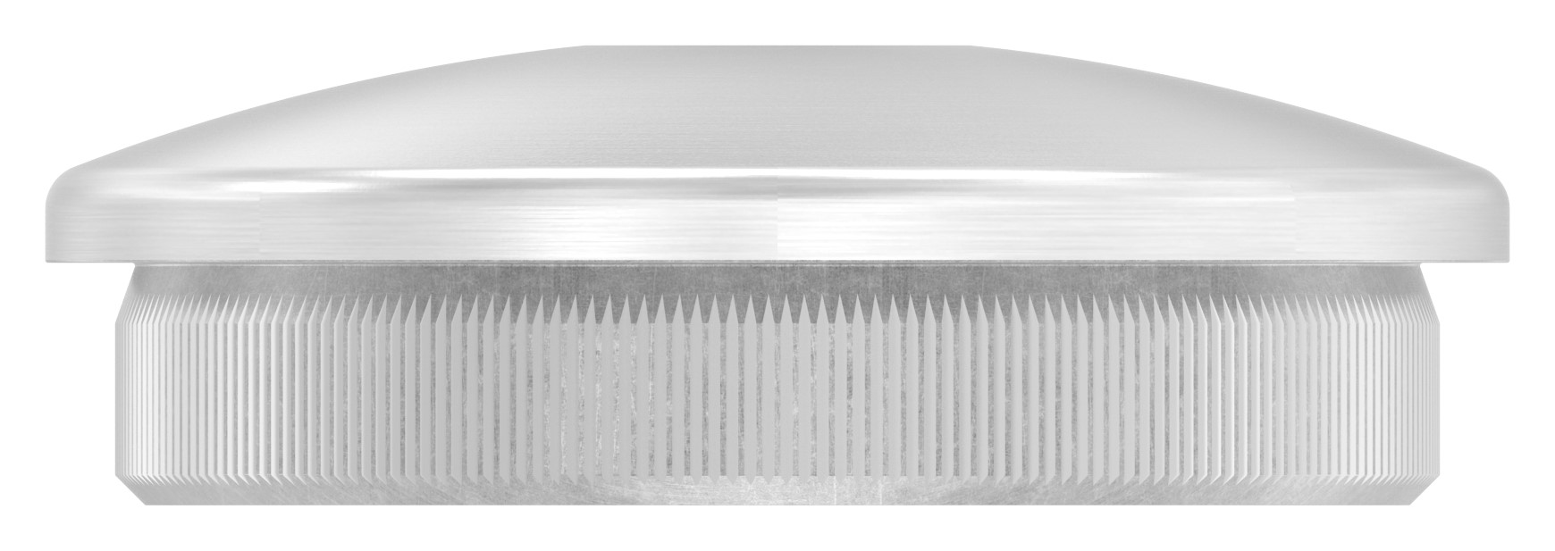 Rohrabschlussstopfen, für Rohr 48,3x2,5mm, V2A