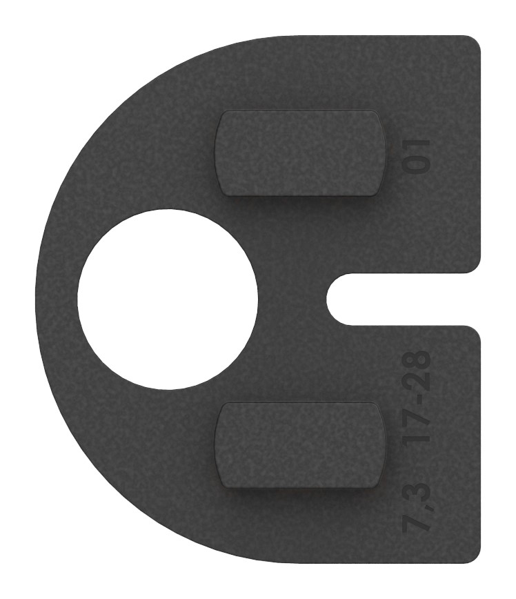 Gummi für Mod. 30, Blech 1,5mm Gummi für Mod. 30, Blech 1,5mm