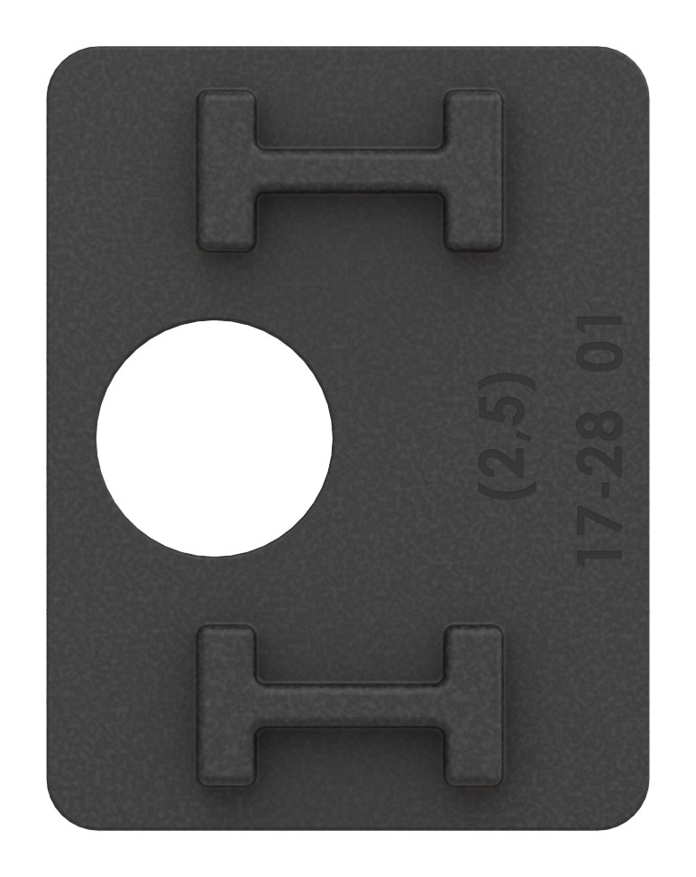 Gummi für Mod. 14, ESG-Glas 12mm Gummi für Mod. 14, ESG-Glas 12mm
