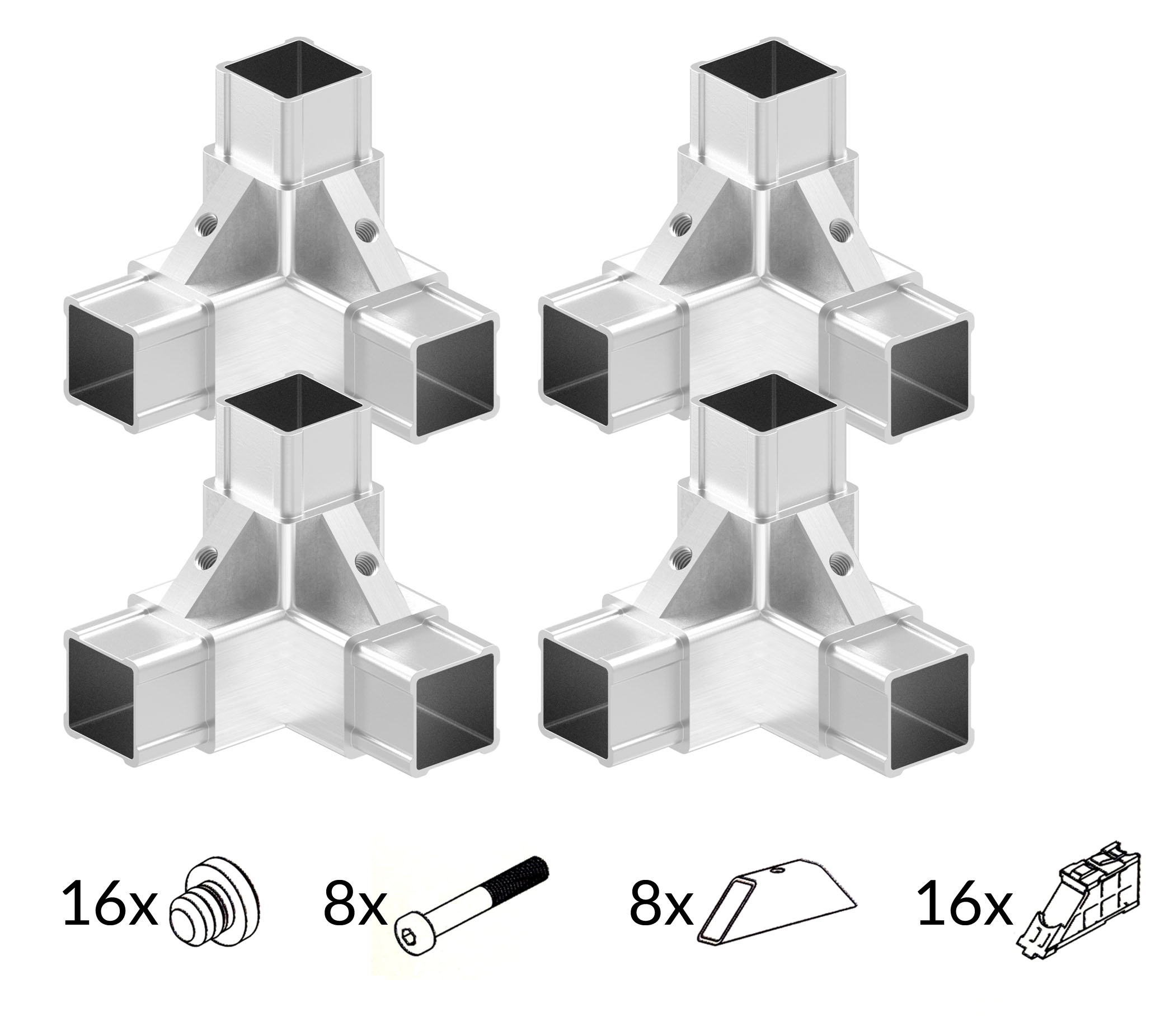 CORNECT®INOX Set 3, V2A