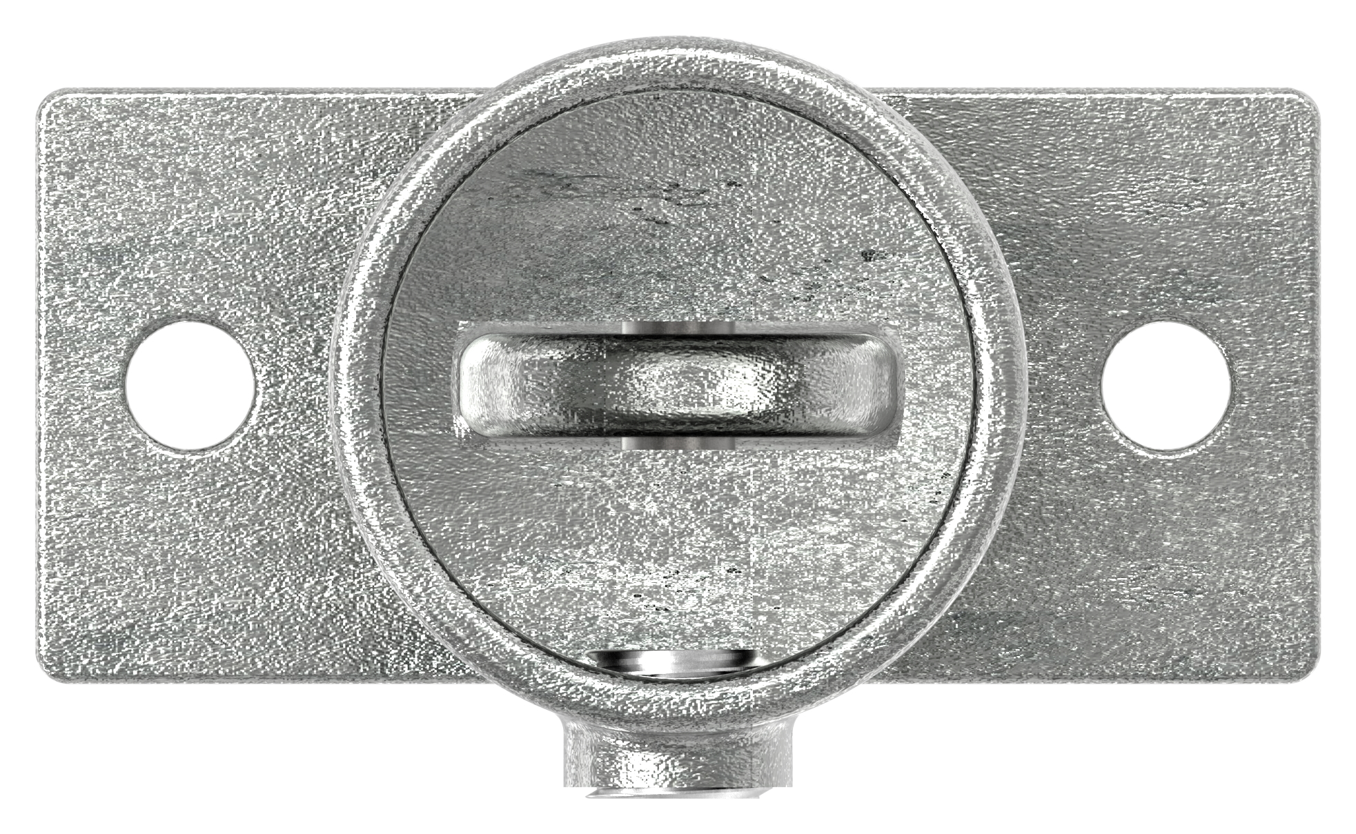Wandhalter verst. mit 2 Bohrungen, für Rohr Ø 48,3mm
