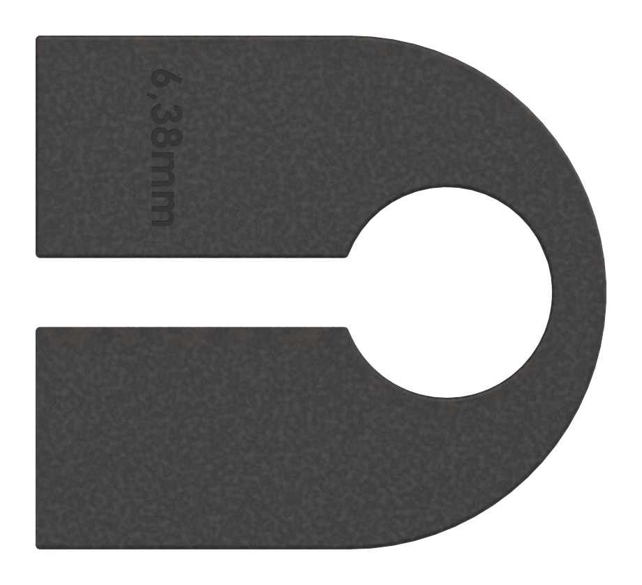 Gummi für Mod. 16, VSG-Glas 6,38mm