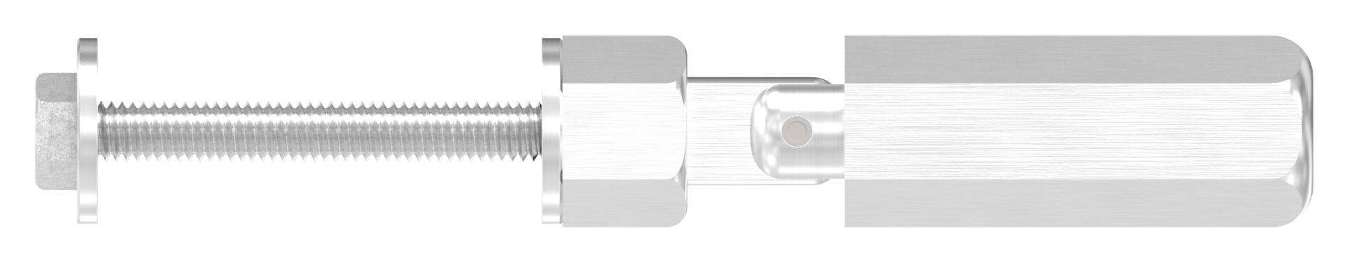 Gewindeterminal zur Selbstmontage, Seil 5mm, V2A Gewindeterminal zur Selbstmontage, Seil 5mm, V2A