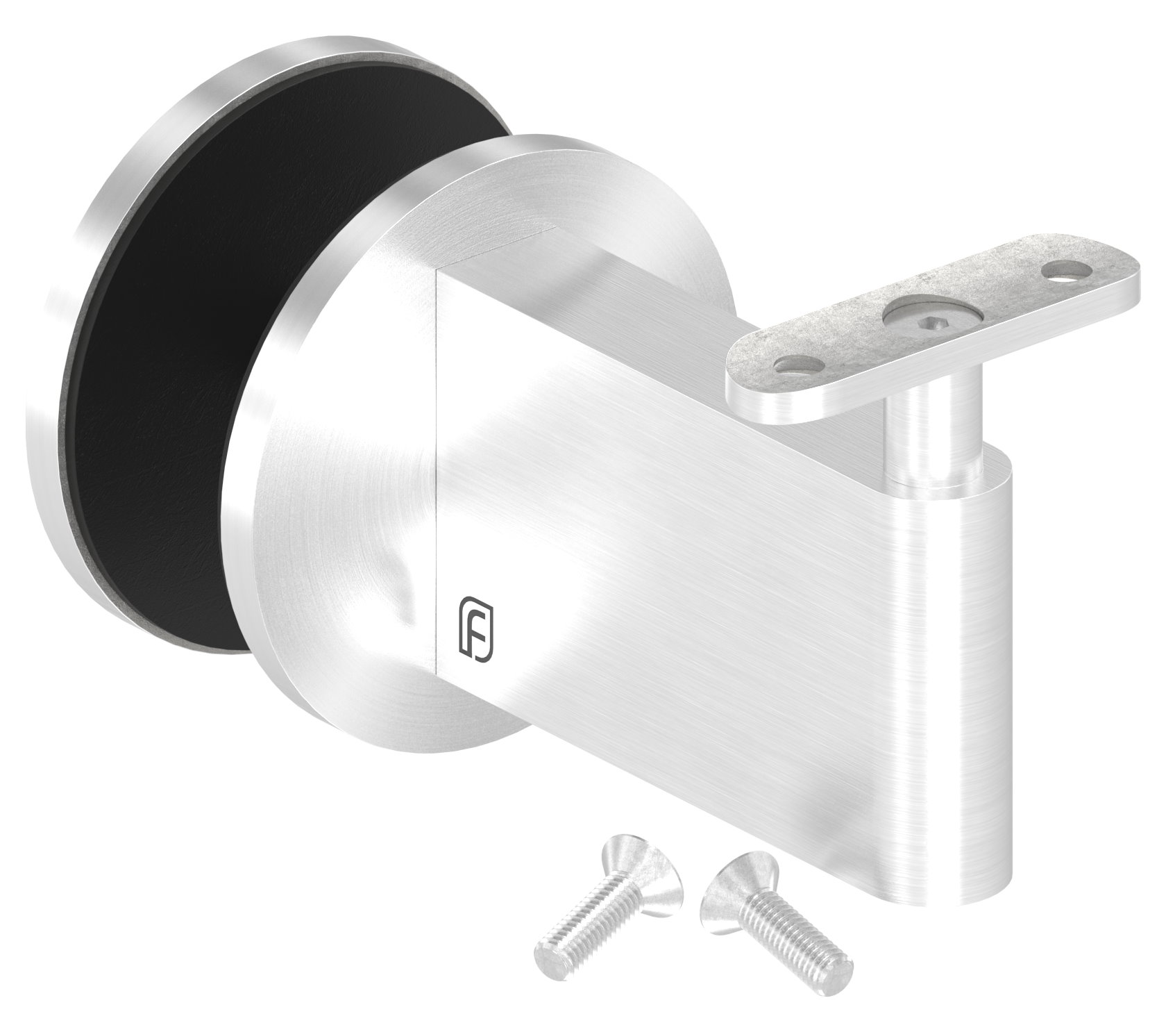 Sensa Design 2, für Rohr 42,4mm, für Montage an Glas, V2A