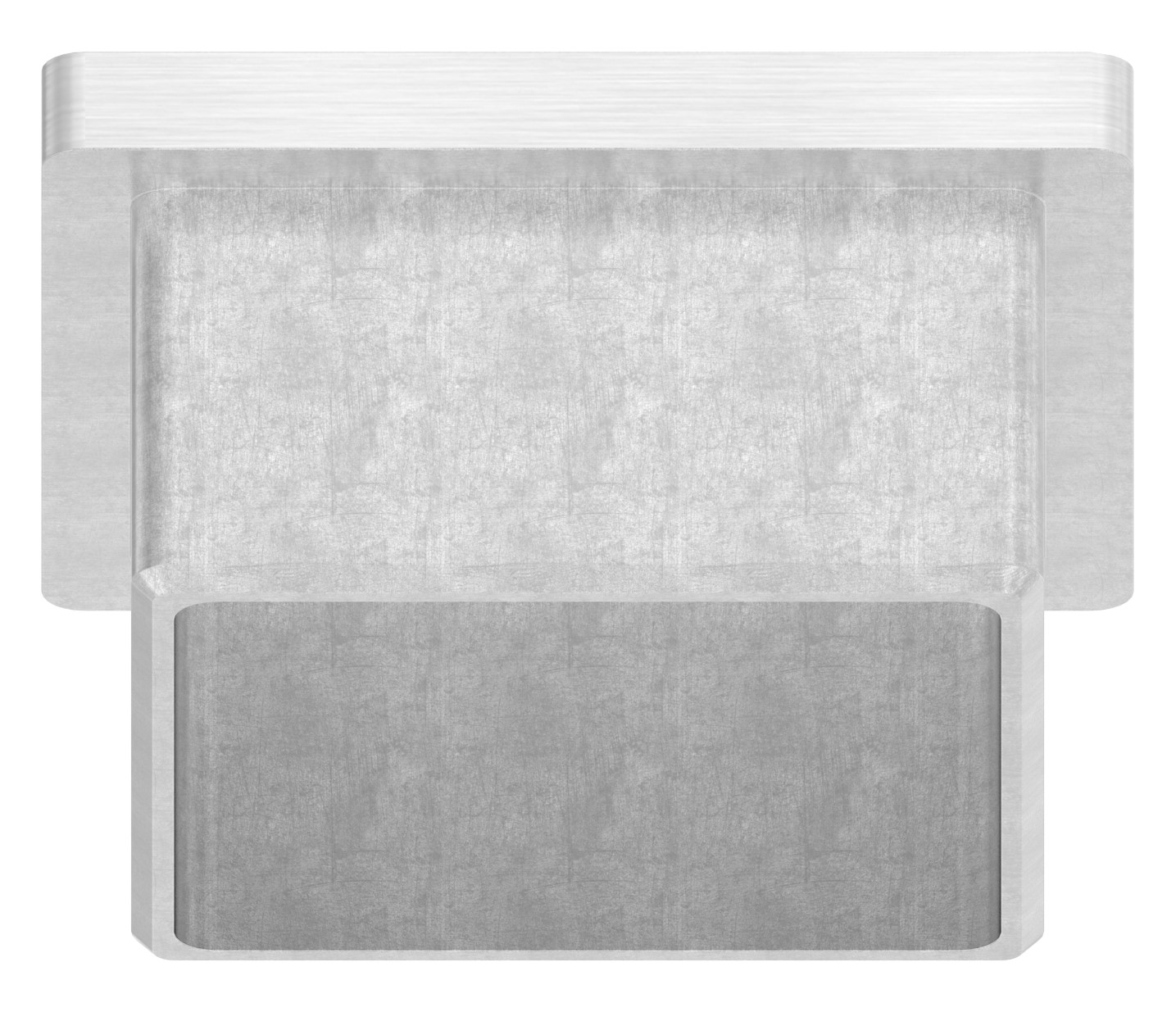 Einsteckkappe, für Rohr 50x50x4,0mm, V4A