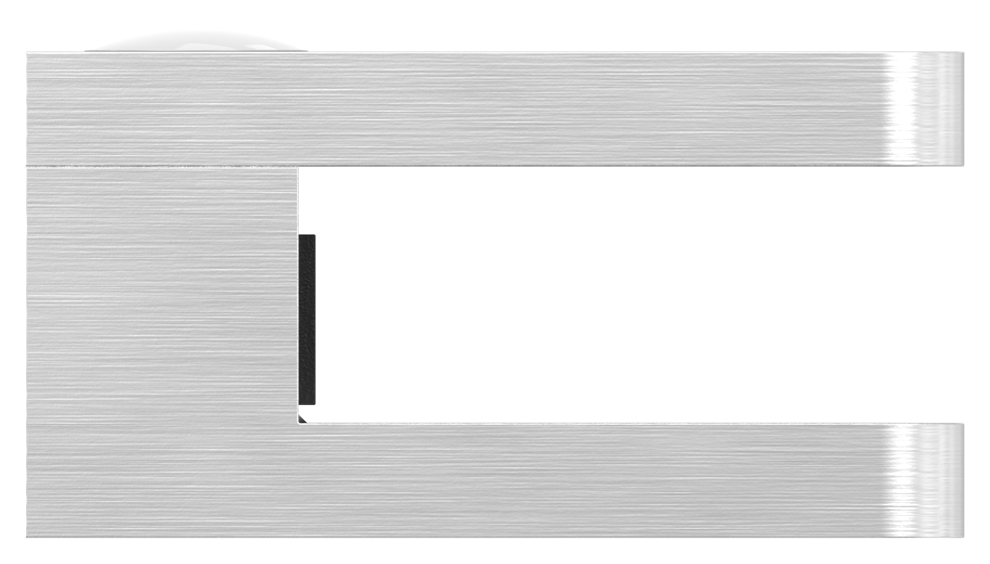 Glasklemme Mod. 36, Anschluss: gerade, in V4A