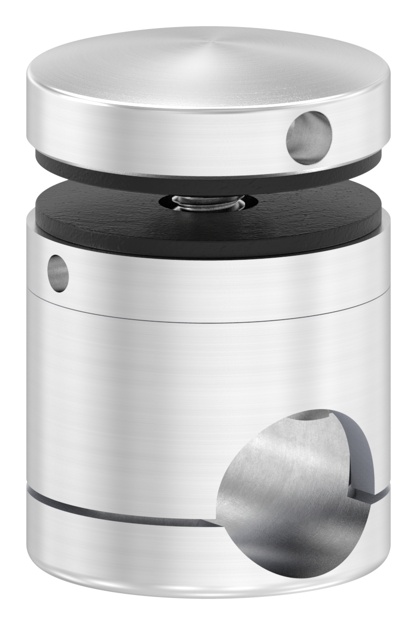 Glaspunkthalter Ø 40mm, passend zu Brenk-Halter, V2A Glaspunkthalter Ø 40mm, passend zu Brenk-Halter, V2A