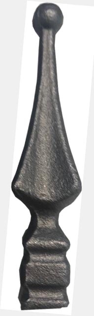 Zaunspitze, Ansatz 20x20mm, H: 120mm